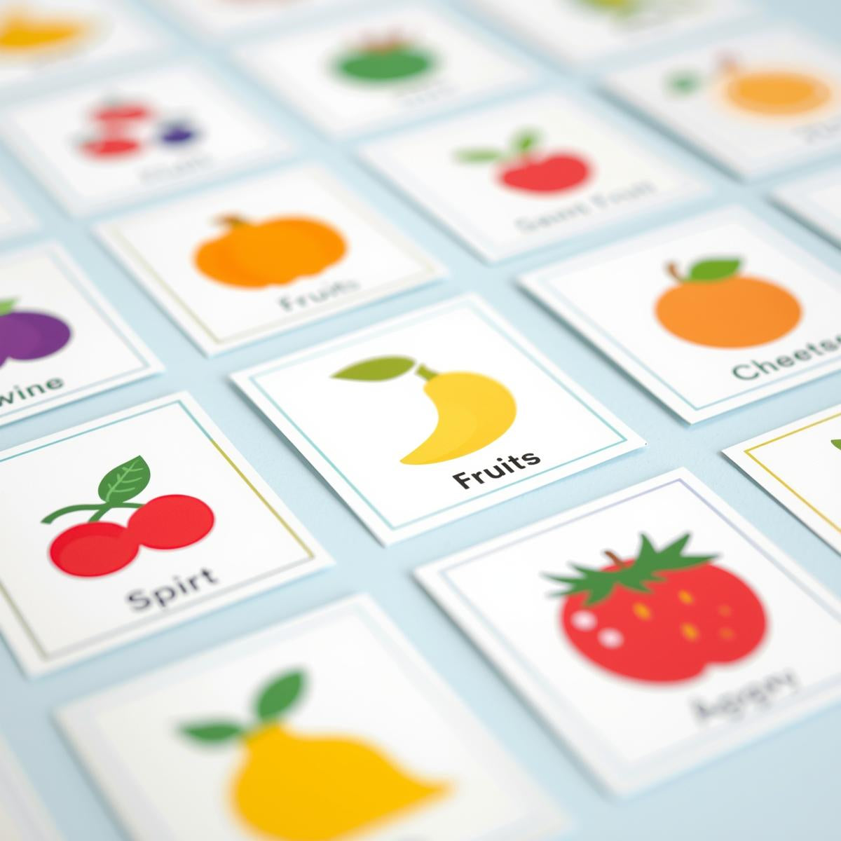 Fruit of the Spirit Memory Card Game